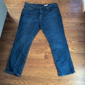 Cremieux relaxed straight men’s jeans 42x32
